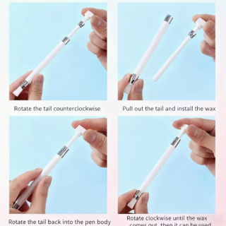 Preview: Diamond Painting Diamant Stift mit Nachfüllbarem Wachs